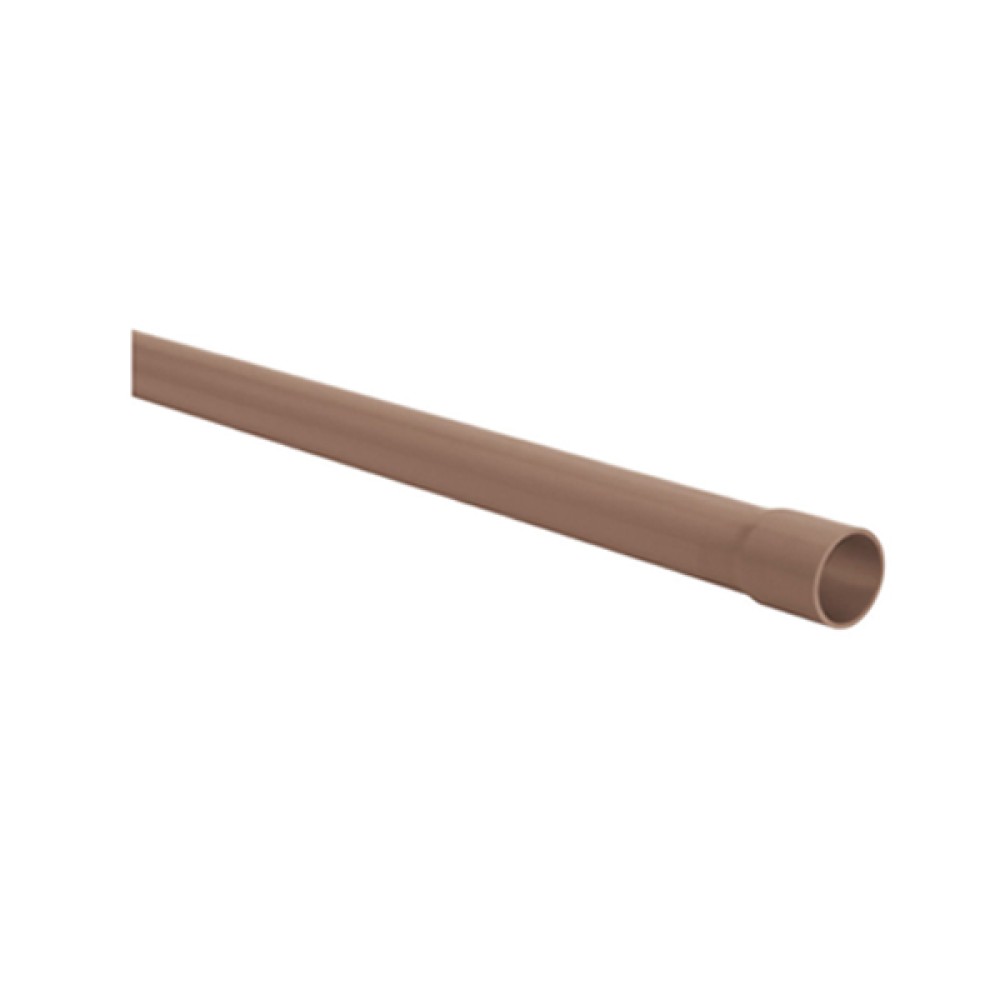 Tubo de Pvc Marrom 110 mm / 6 MTS Soldável Amanco