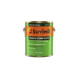 Tinta Acrílica Rende & Cobre Muito Branco 3,6 litros Suvinil