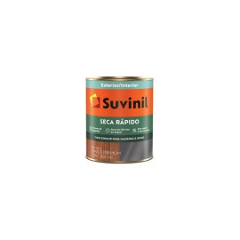 Tinta Esmalte Seca Rápido Preto Brilhante 900ml Suvinil