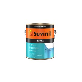 Tinta Acrílica Standard Fosco Tetos Branca 3,6 litros Suvinil