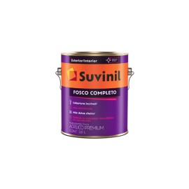 Tinta Acrílica Fosco Completo Branco 3,6 litros Suvinil