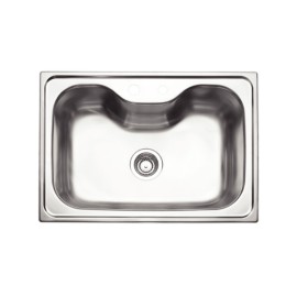 Cuba de Inox Cozinha Morgana com Acessorios 69x49 cm Tramontina Acetinada 93806/112