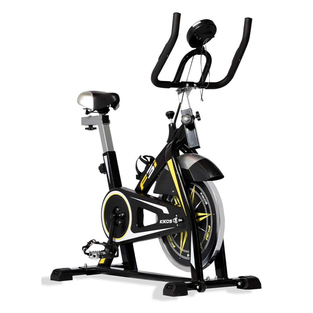 Bicicleta Ergométrica para Spinning Kikos F3I - Roda De Inércia 10Kg 