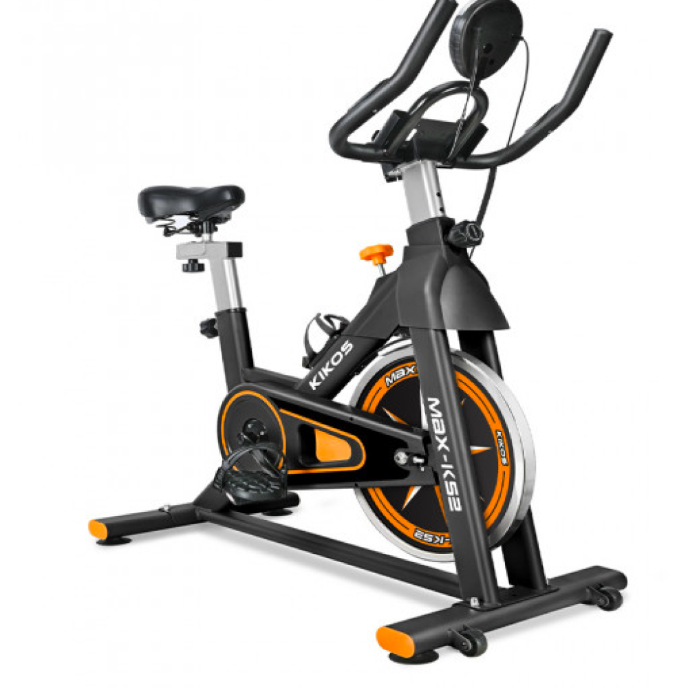 Bicicleta Ergométrica para Spinning Kikos Max-Ks2 - Roda De Inércia 8Kg 