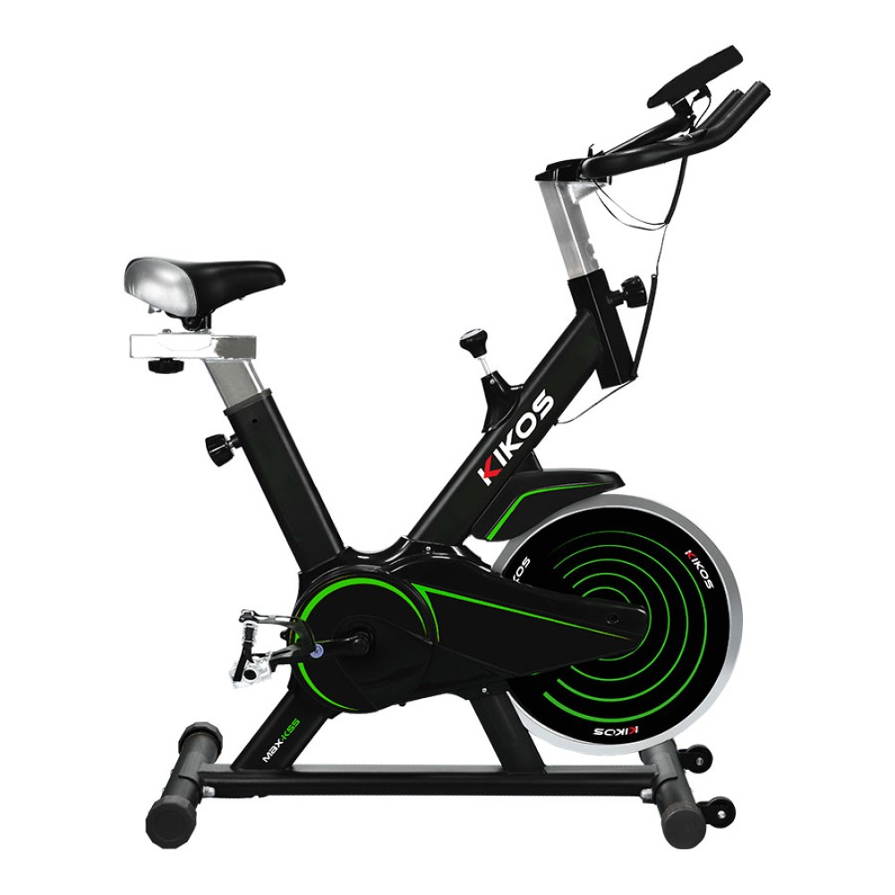 Bicicleta Spinning Kikos Max-Ks5 - Roda De Inércia 10Kg 