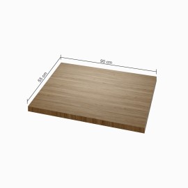 Prateleira inferior 110 x 55 em MDF Amadeirado MA.PL.106