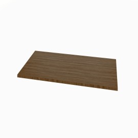 Prateleira inferior 110 x 55 em MDF Amadeirado MA.PL.106