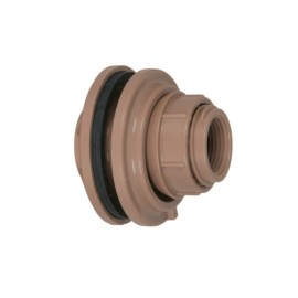 Adaptador Flange c/anel 85mm 3" Marrom Soldável Amanco