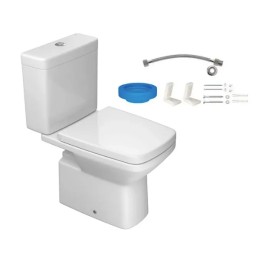 Kit completo Bacia com caixa acoplada Clean Deca KP.460.17