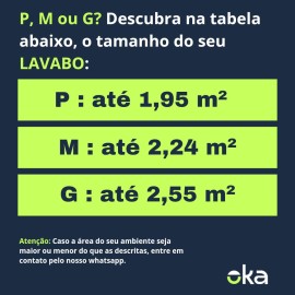 Lavabo escandinavo econômico com caixa acoplada RLLAVESF5 