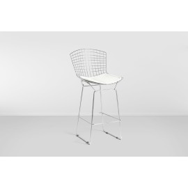 Banqueta Bertoia Branca por assinatura IV01359