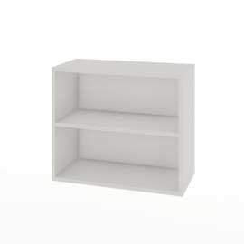 Armário superior 01 porta 90 x 55 em mdf branco MA.PL.96