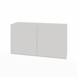 Armário superior 01 porta 110 x 55 em mdf branco MA.PL.97