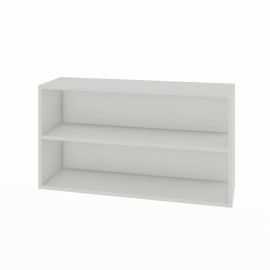 Armário superior 01 porta 110 x 55 em mdf branco MA.PL.97