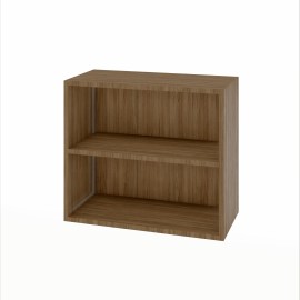 Armário superior 01 porta 70 x 55  em mdf amadeirado MA.PL.98