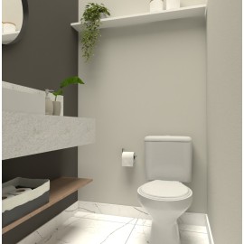 Lavabo escandinavo econômico bacia com caixa acoplada smart RLLAVESF1