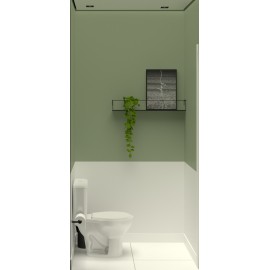 Lavabo escandinavo econômico com caixa acoplada RLLAVESF5 