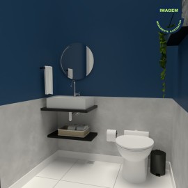 Lavabo express low cost moderno RLLAVMOS43 