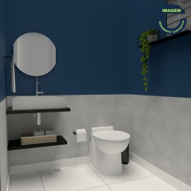 Lavabo express low cost moderno RLLAVMOS43 