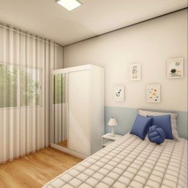 Quarto infantil completo econômico RLQTSCLF124