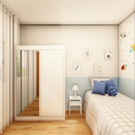 Quarto infantil completo econômico RLQTSCLF124