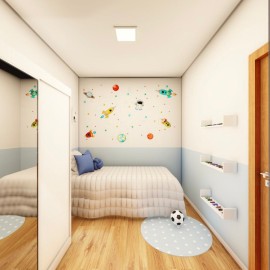 Quarto infantil completo econômico RLQTSCLF124