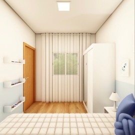 Quarto infantil completo econômico RLQTSCLF124