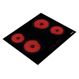 Cooktop Eletrico Tramontina New Square Vitrocerâmico C/ 4 Areas Aquecimento 94747/022